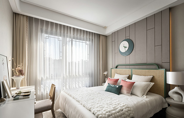 中式古典明清风格卧室是怎么设计的